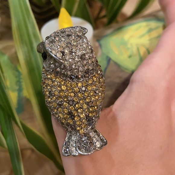 Amrita Singh owl ring - Picture 3 of 5